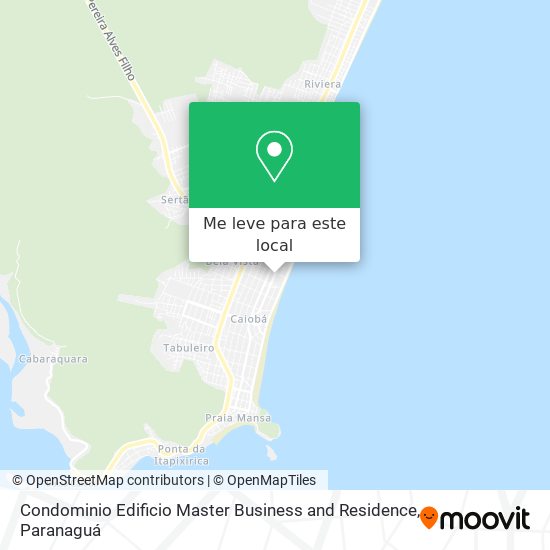 Condominio Edificio Master Business and Residence mapa
