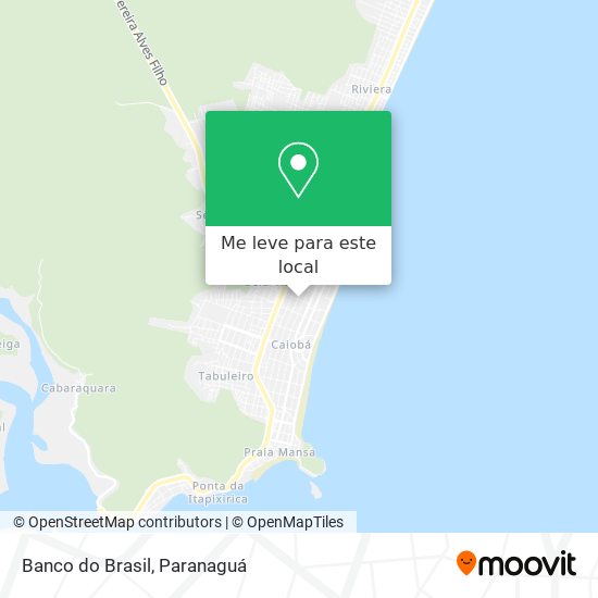 Banco do Brasil mapa