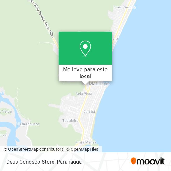 Deus Conosco Store mapa