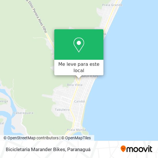 Bicicletaria Marander Bikes mapa