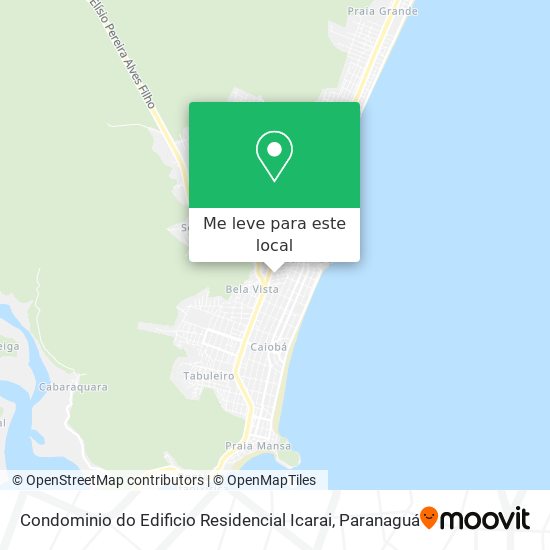 Condominio do Edificio Residencial Icarai mapa