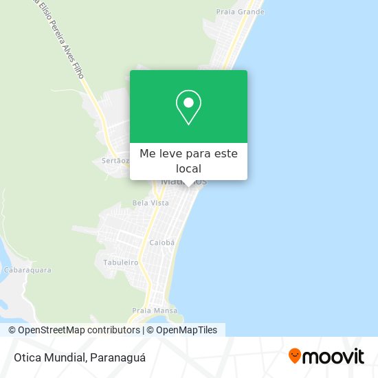 Otica Mundial mapa