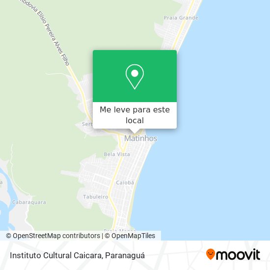 Instituto Cultural Caicara mapa
