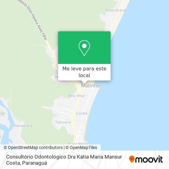 Consultório Odontológico Dra Kátia Maria Mansur Costa mapa
