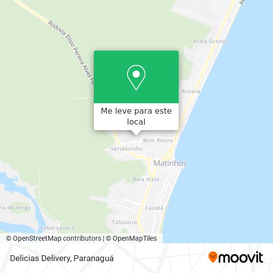 Delicias Delivery mapa