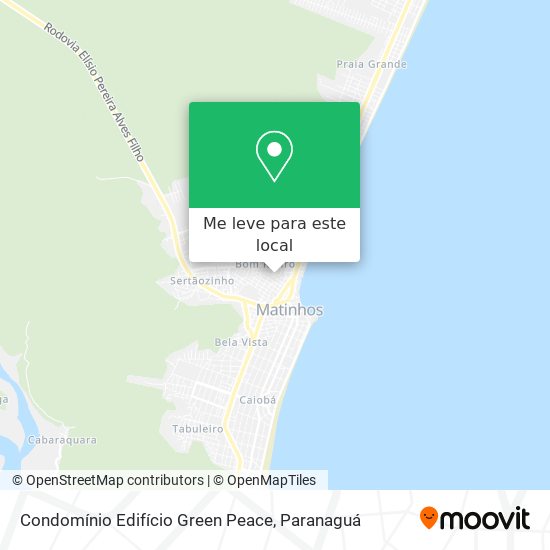 Condomínio Edifício Green Peace mapa