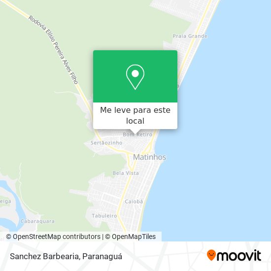 Sanchez Barbearia mapa