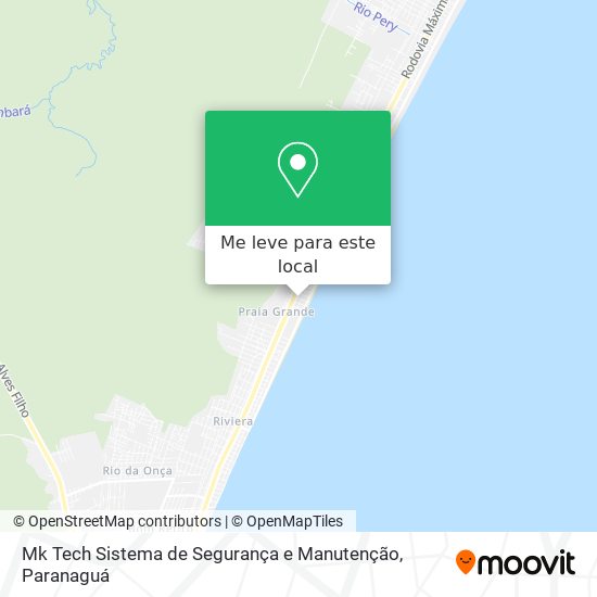 Mk Tech Sistema de Segurança e Manutenção mapa