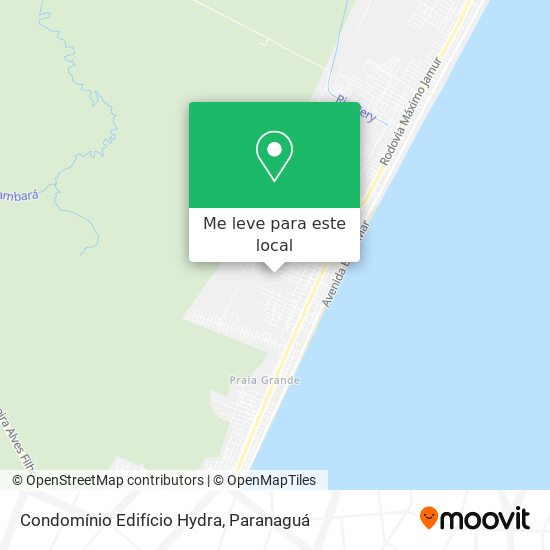 Condomínio Edifício Hydra mapa