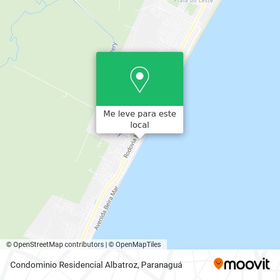Condominio Residencial Albatroz mapa