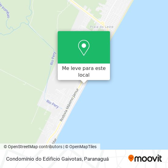 Condomínio do Edifício Gaivotas mapa
