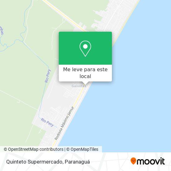 Quinteto Supermercado mapa