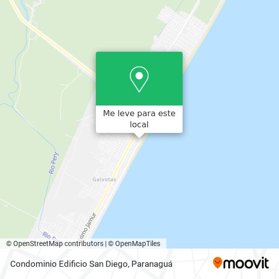 Condominio Edificio San Diego mapa