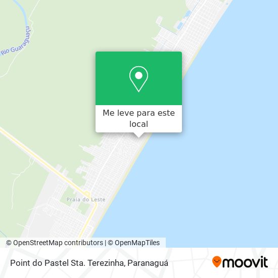 Point do Pastel Sta. Terezinha mapa