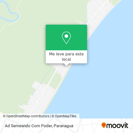 Ad Semeando Com Poder mapa
