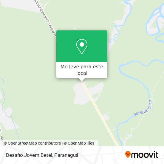 Desafio Jovem Betel mapa