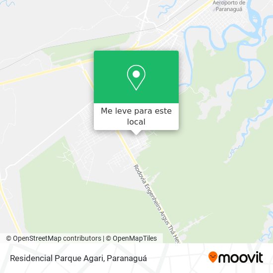 Residencial Parque Agari mapa