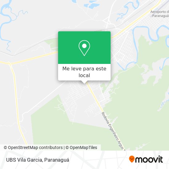 UBS Vila Garcia mapa