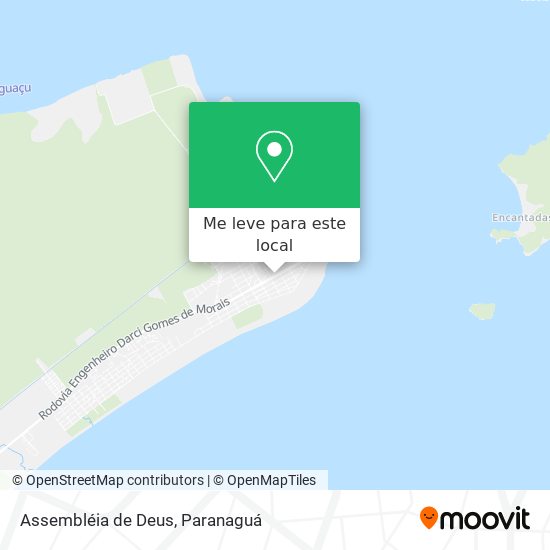 Assembléia de Deus mapa