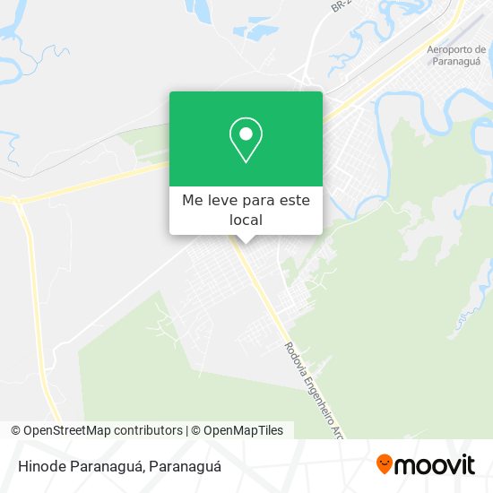 Hinode Paranaguá mapa