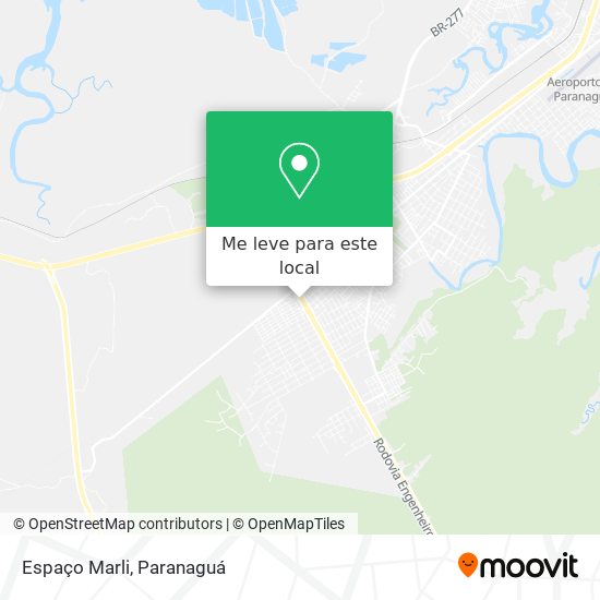 Espaço Marli mapa