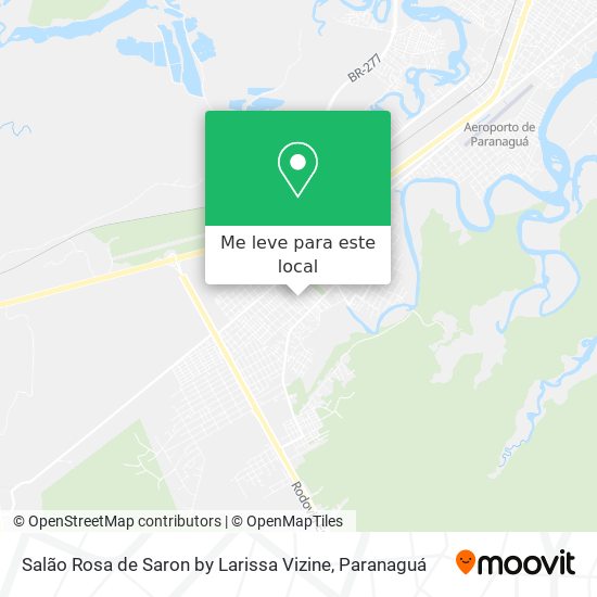 Salão Rosa de Saron by Larissa Vizine mapa