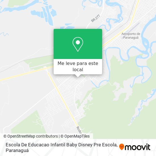 Escola De Educacao Infantil Baby Disney Pre Escola mapa