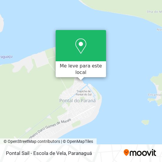 Pontal Sail - Escola de Vela mapa