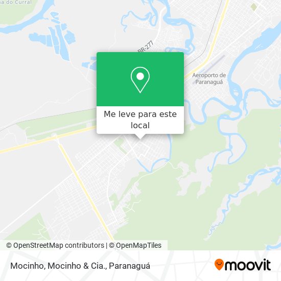 Mocinho, Mocinho & Cia. mapa