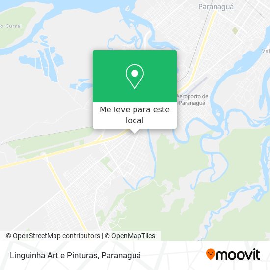 Linguinha Art e Pinturas mapa
