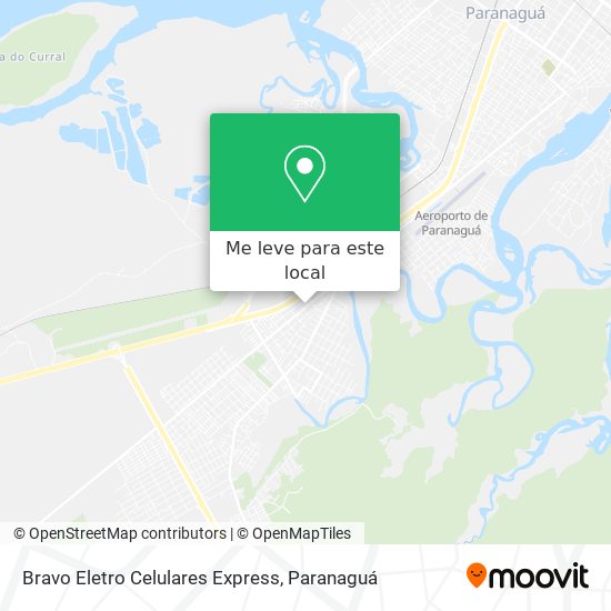 Bravo Eletro Celulares Express mapa