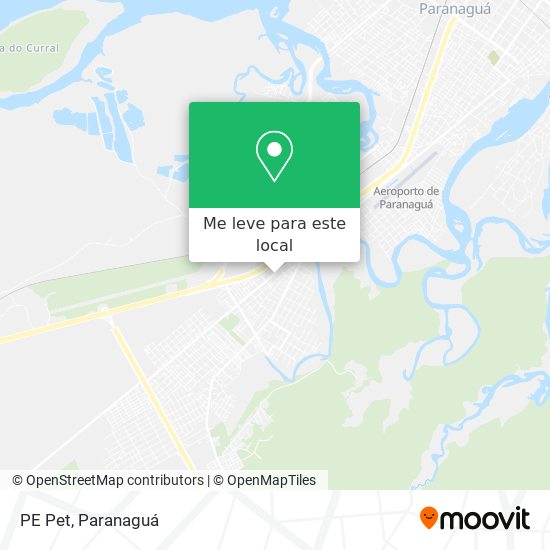 PE Pet mapa