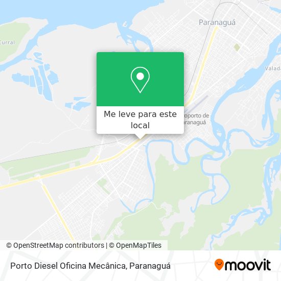 Porto Diesel Oficina Mecânica mapa