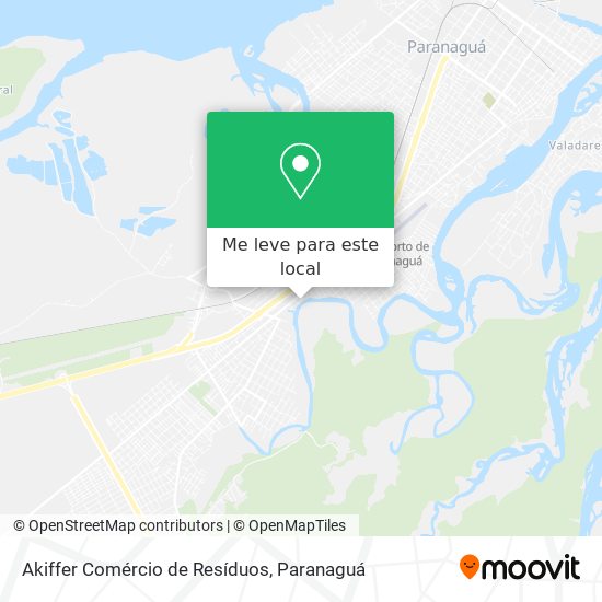 Akiffer Comércio de Resíduos mapa