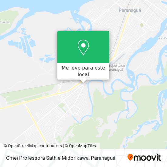 Cmei Professora Sathie Midorikawa mapa