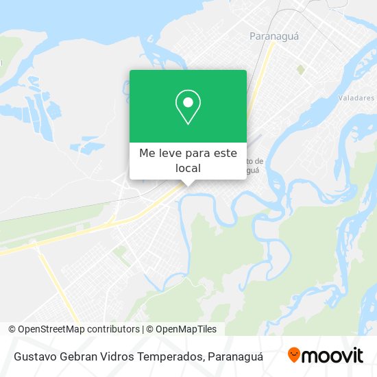 Gustavo Gebran Vidros Temperados mapa