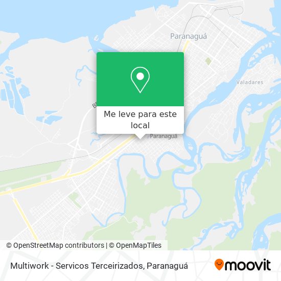 Multiwork - Servicos Terceirizados mapa