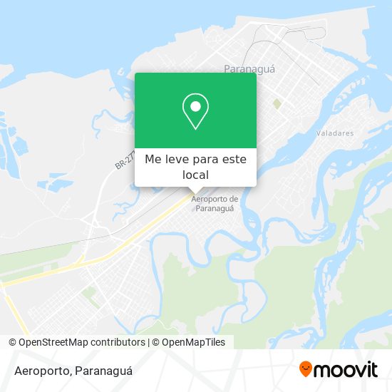 Aeroporto mapa