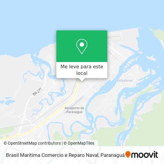 Brasil Maritima Comercio e Reparo Naval mapa