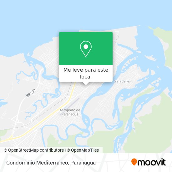 Condomínio Mediterrâneo mapa