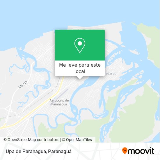 Upa de Paranagua mapa