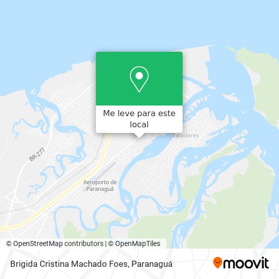 Brigida Cristina Machado Foes mapa