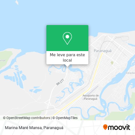 Marina Maré Mansa mapa