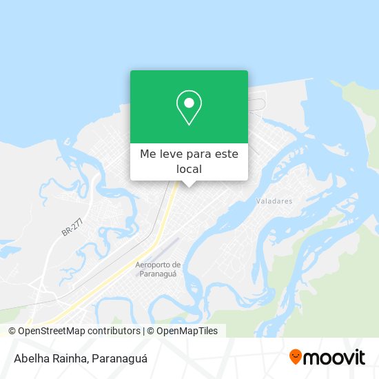 Abelha Rainha mapa