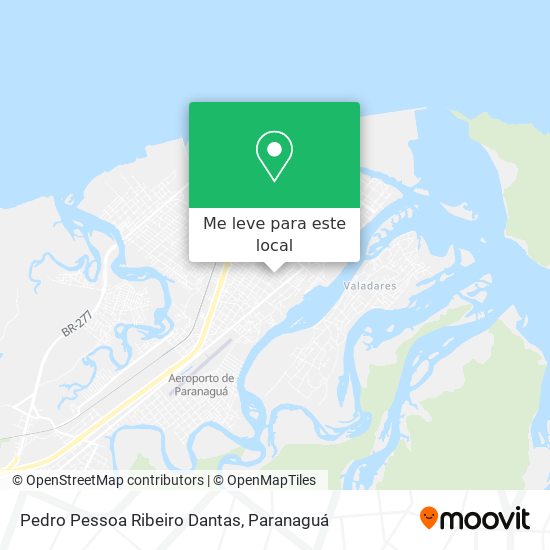 Pedro Pessoa Ribeiro Dantas mapa