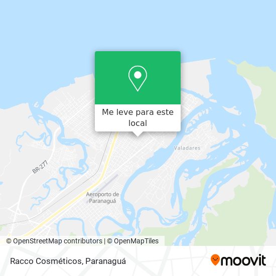 Racco Cosméticos mapa