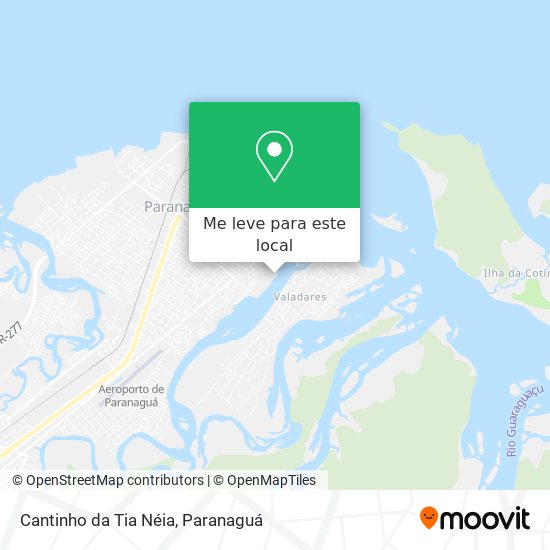 Cantinho da Tia Néia mapa