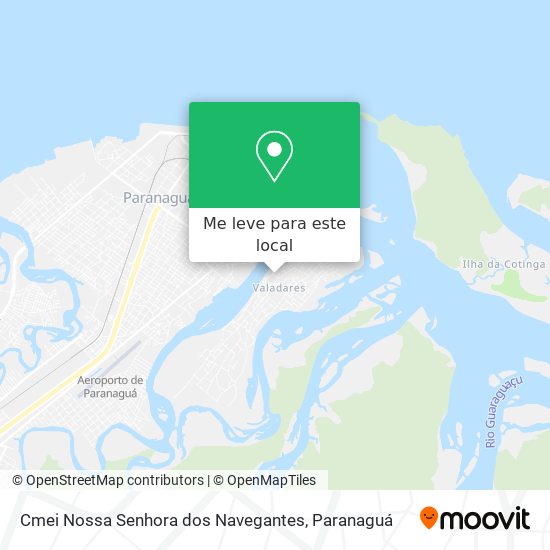 Cmei Nossa Senhora dos Navegantes mapa