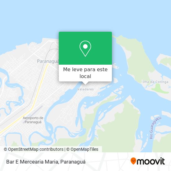 Bar E Mercearia Maria mapa