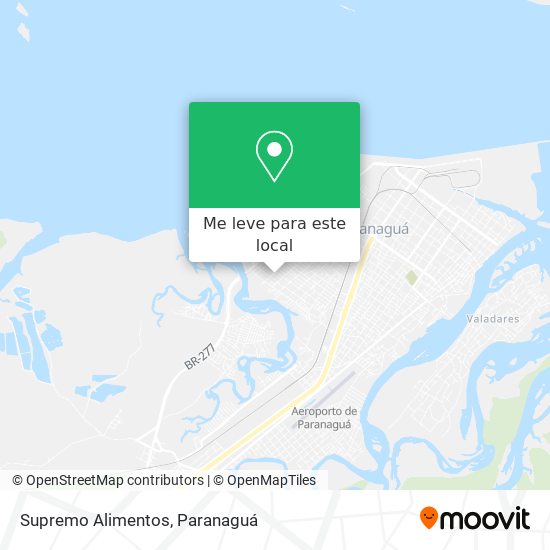 Supremo Alimentos mapa